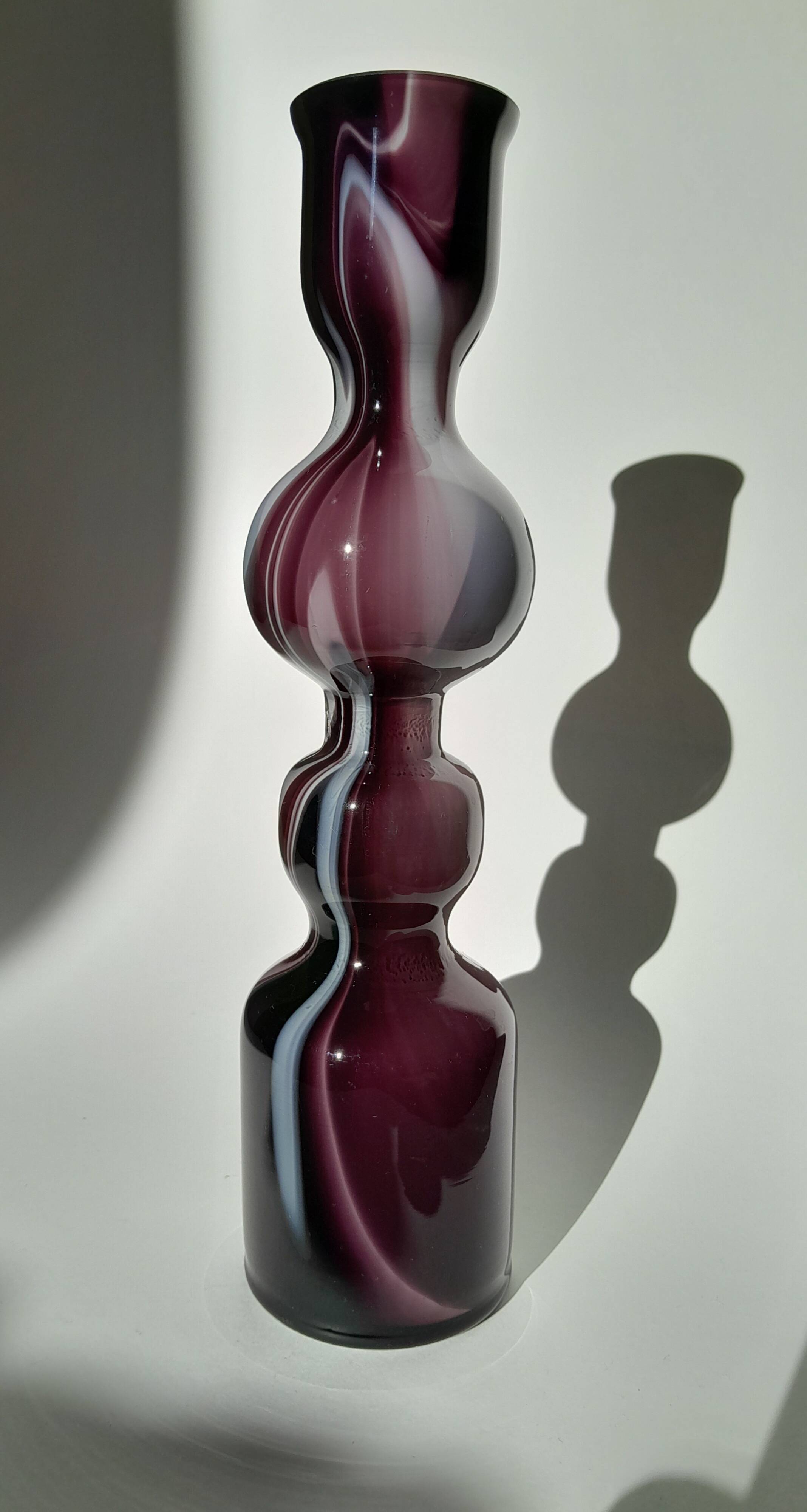 Murano glass vase by Carlo Moretti