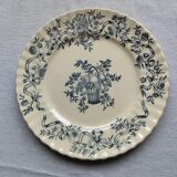 Antique plates in iron earth Lonchamp - Ribbon