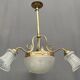 Louis XV style chandelier.