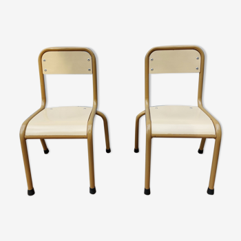 Duo of children's chairs