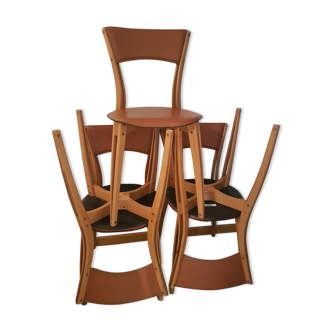 Cidue brand chairs Italian design, 1980