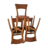 Cidue brand chairs Italian design, 1980