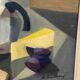 Original Mid Century Swedish Oil On Canvas – Still Life By Bo Arne Irehall (1927–1986) – Vintage & Framed – 40 × 60 Cm (15.7" × 23.6")