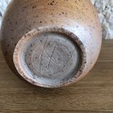 Nice speckled enamelled sandstone pitcher