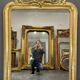 Mirror 156x110 Louis-Philippe 1830-1848 gilding with gold leaf