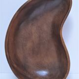 Monoxyl cut bean shape solid wood design