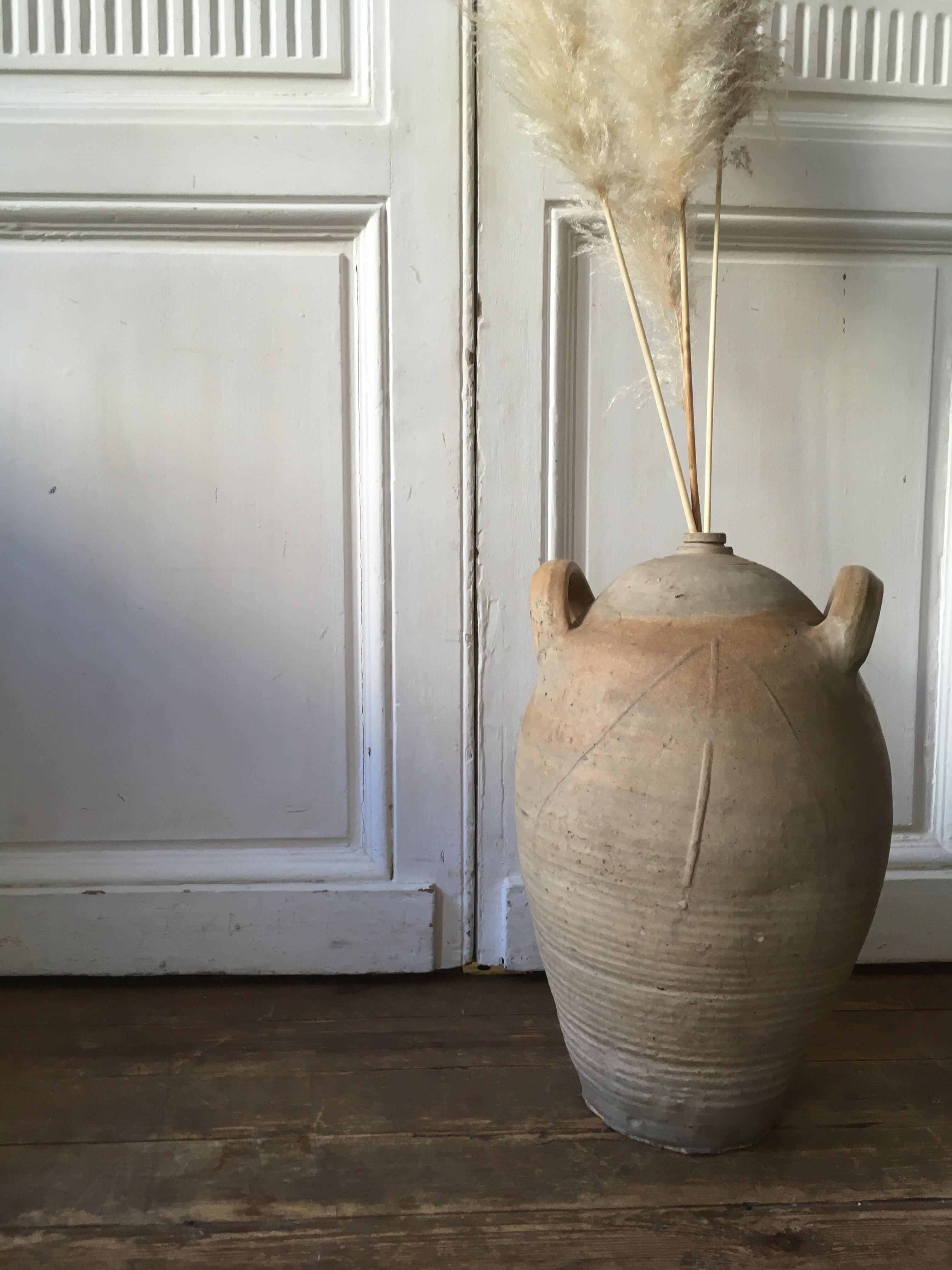 Ancient terracotta jar