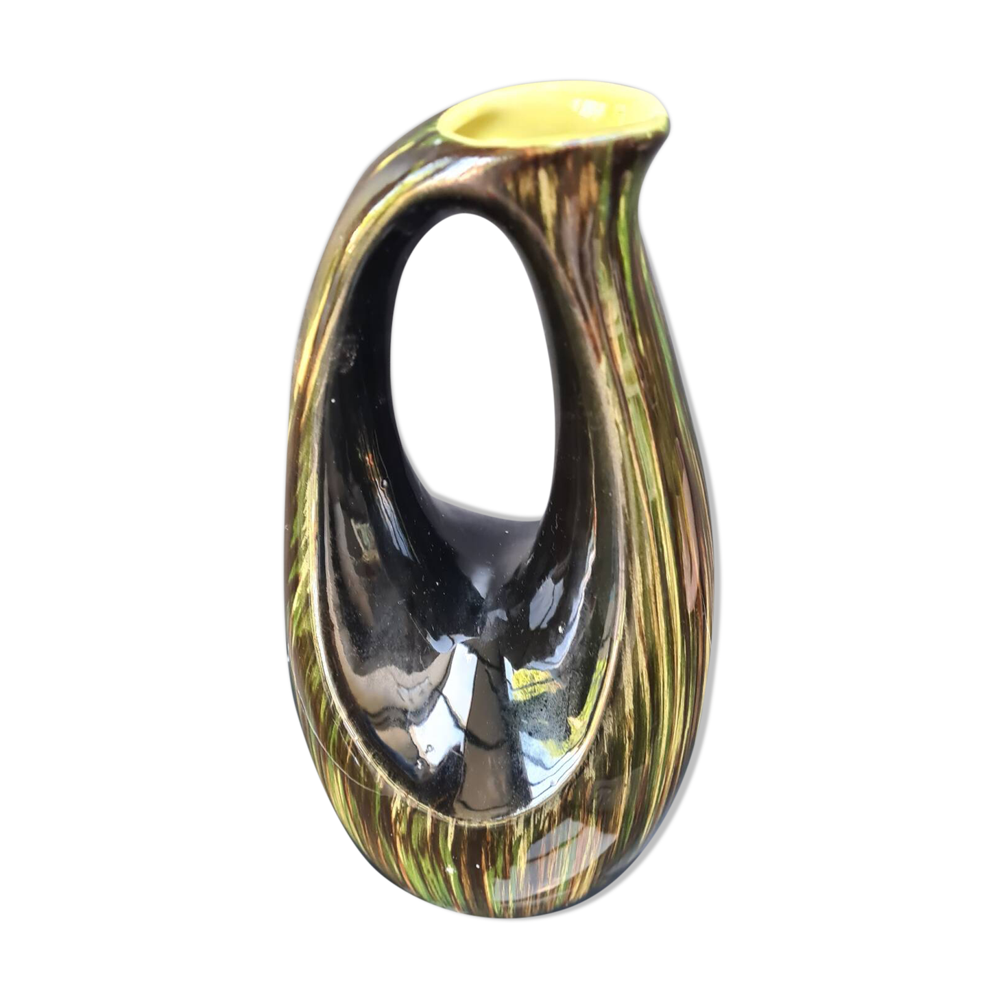 Large earthenware ceramic vase St Clément