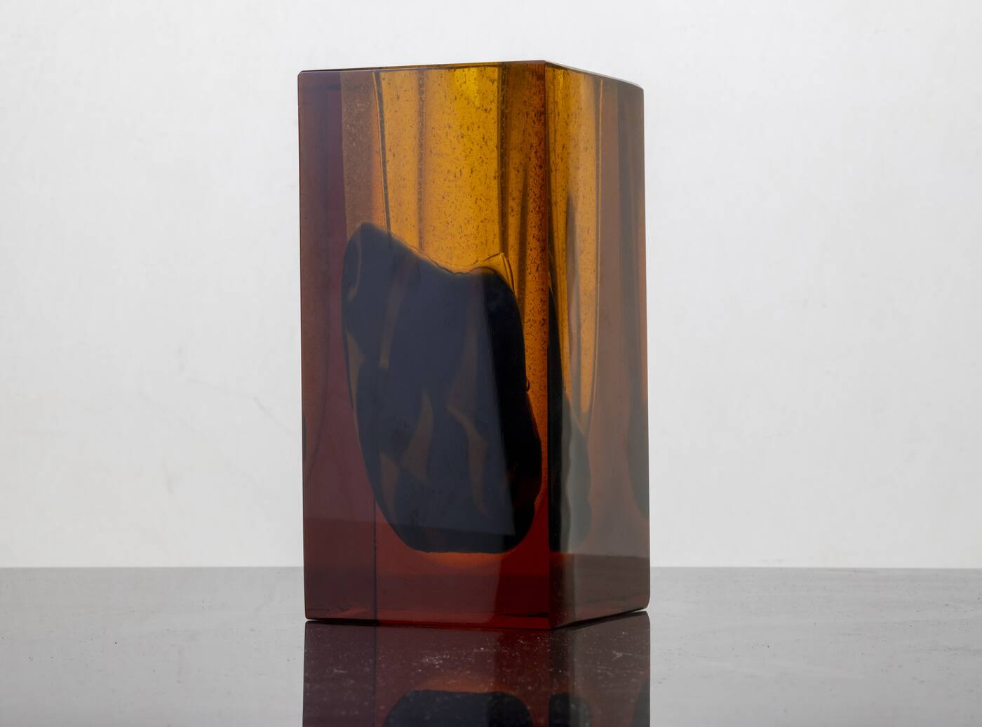 Vase, Jiří Šuhájek, Exbor, 1980s, Czechoslovakia