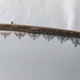 Large oval Winterling Bavaria porcelain dish with gold frieze Excelsior decoration