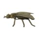 Vintage Copper-Purpose Fly Figurine Ashtray Italy Sixties