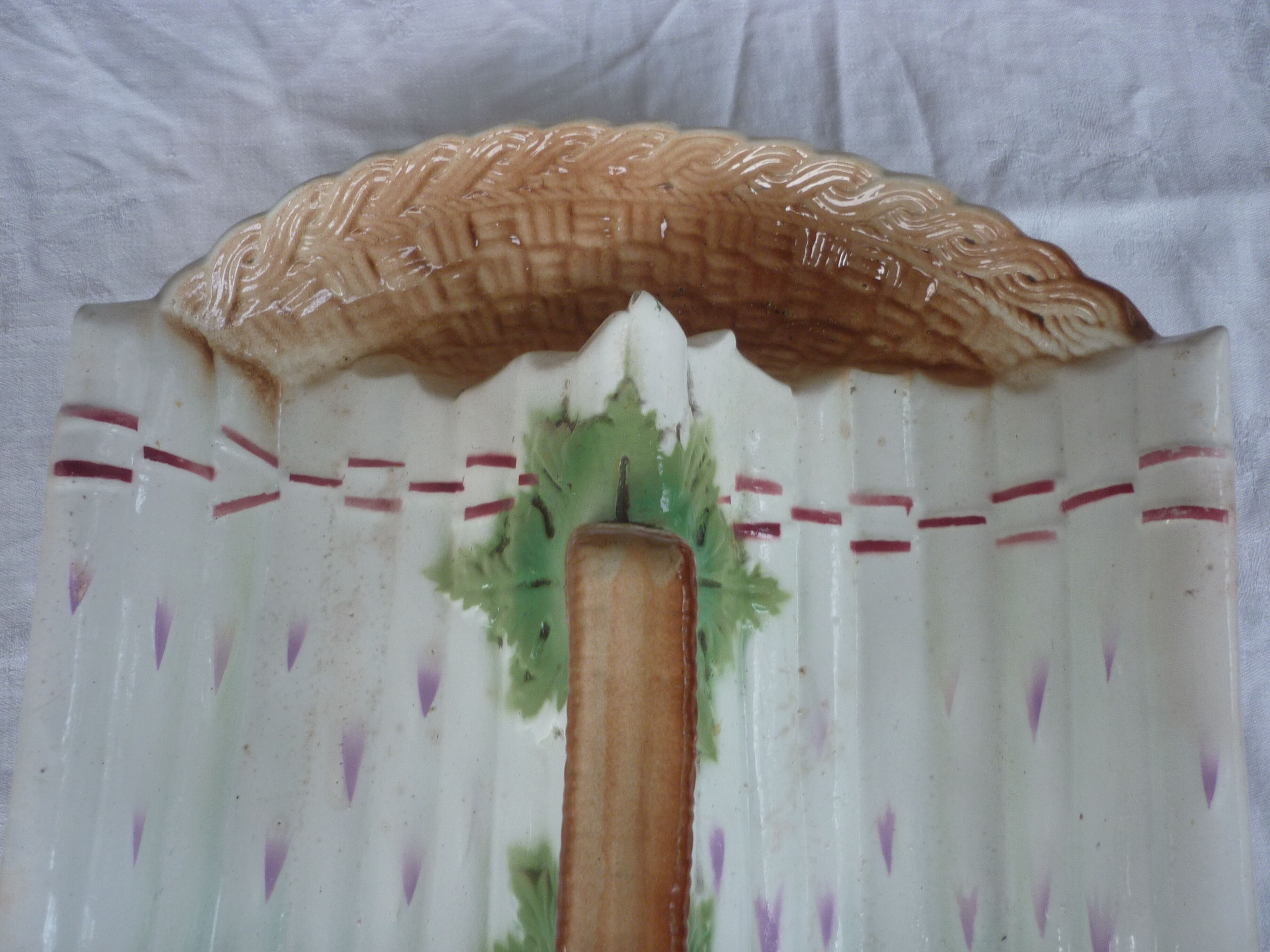 Asparagus dish in St Amand slurry