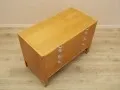 Commode en chêne danois et en frêne plaqué avec un dessus extensible, années 1970
