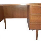 Vintage Scandinavian teak desk