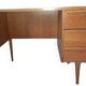 Vintage Scandinavian teak desk