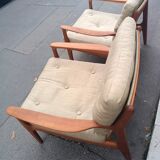 Pair of Scandinavian armchairs by Eugen Schmidt
