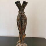 Vintage blown glass vase