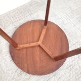 Small round coffee table circa 1960