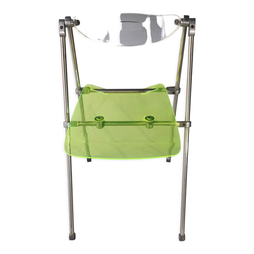 Chaise pliante moderne en plexiglas Giancarlo Piretti - EDA Concept