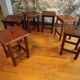 Set 6 tabourets de ferme/atelier