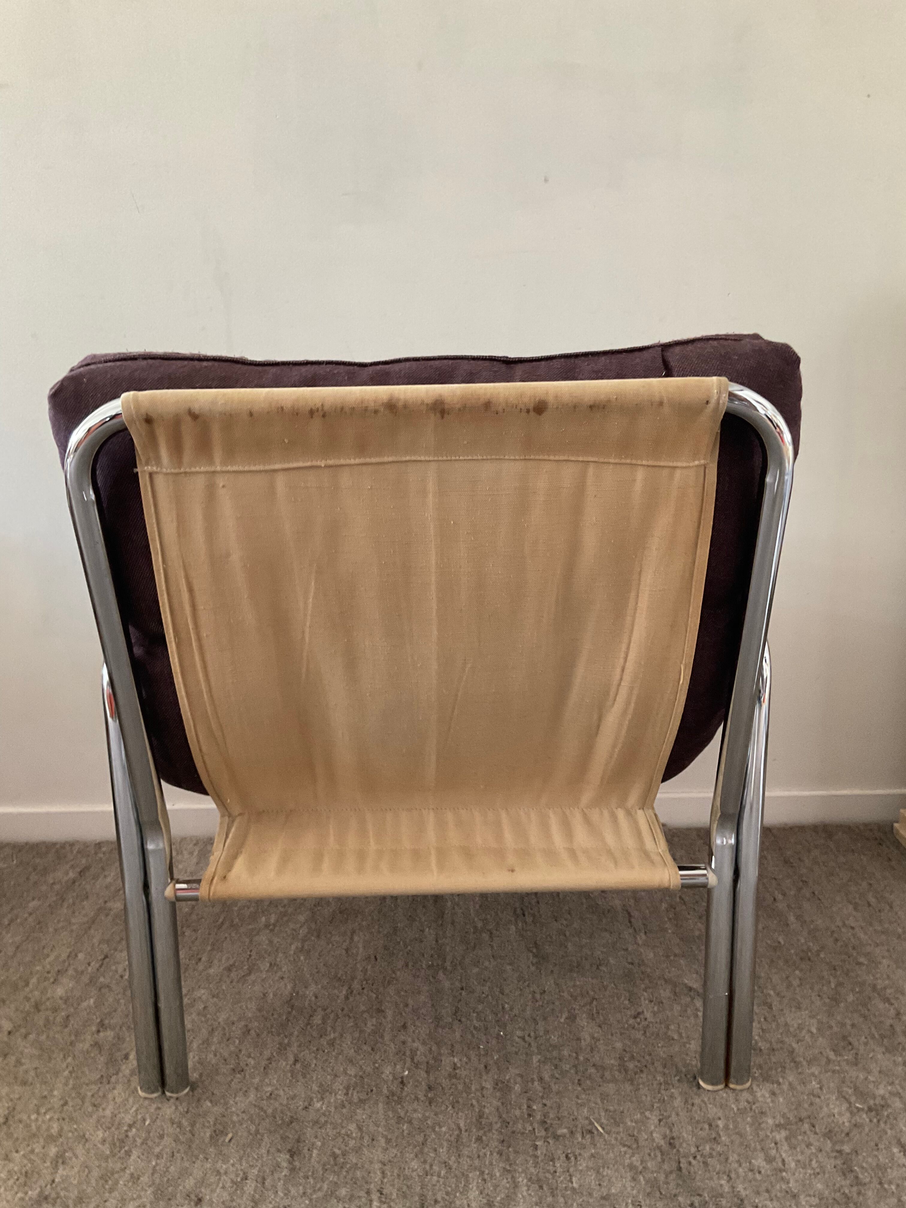 Vintage armchair Bauhaus style 70s