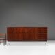 Buffet haut en palissandre belge des années 1960