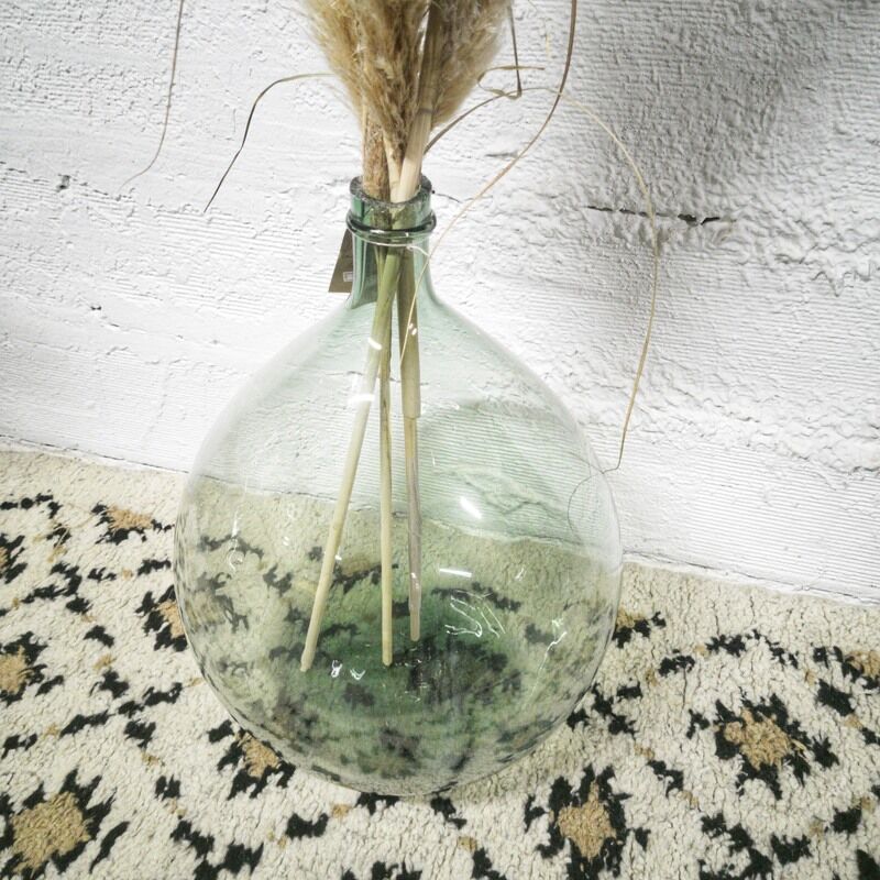 Lady Jeanne green in blown glass