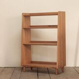Slanted Oak Bookshelf