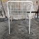 Ancien fauteuil emu rio metal blanc vintage