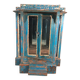 Vintage Art Deco display cabinet in teak.