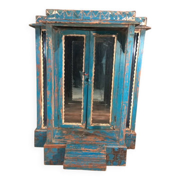 Ancienne vitrine art déco en teck