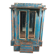 Vintage Art Deco display cabinet in teak.