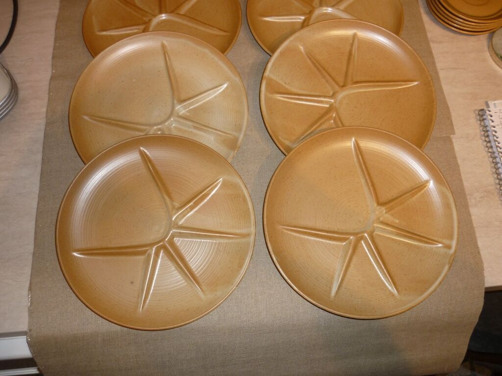 Fondue/raclette plates sandstone CNP Village