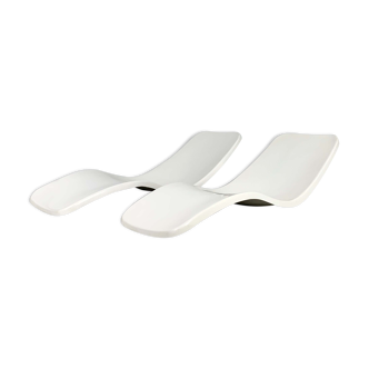 2 transats Eurolax R1 par Charles Zublena pour Club Med, 1960