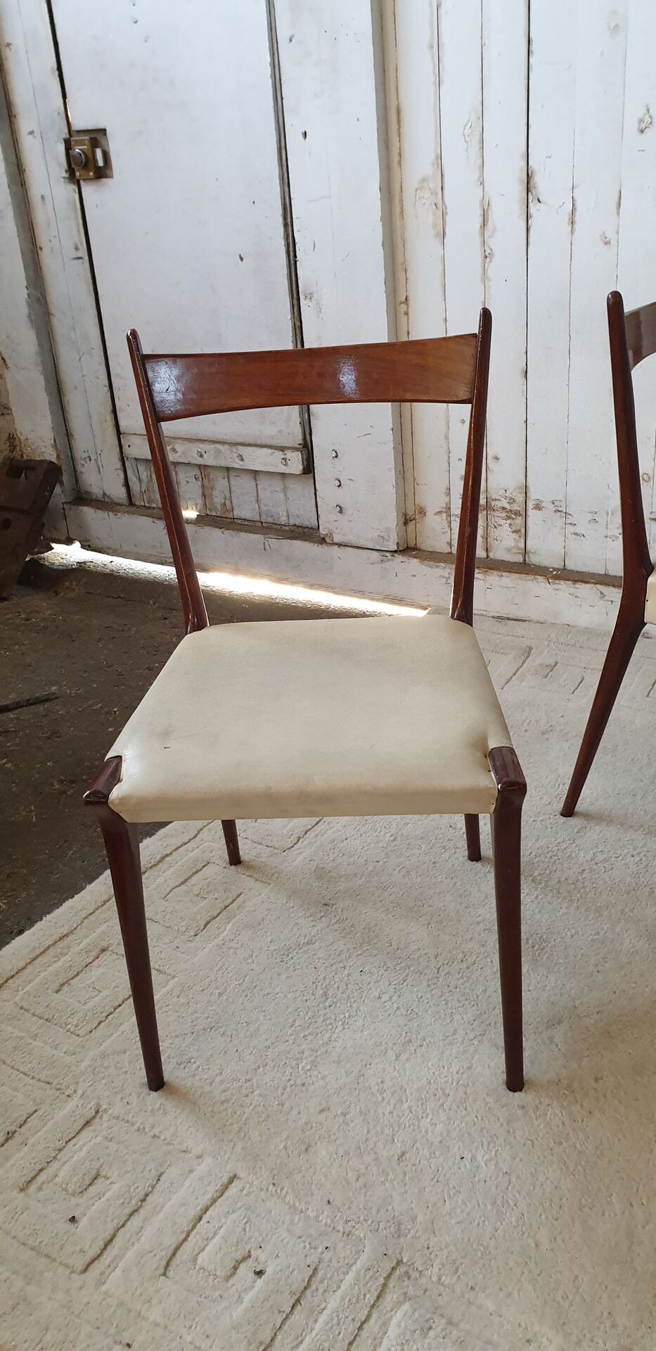 S2 teak dining chairs by Alfred Hendrickx for Belform 1960