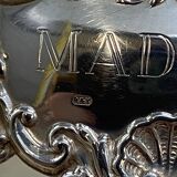 Antique Cut Crystal Carafe Sterling Madeira 1973