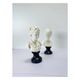Pair of busts of louise and alexandre brongniart in terracotta