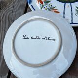 Vendée dessert service "Les Sables d'Olonne"