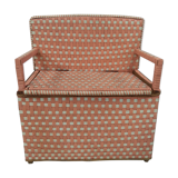 Banc coffre enfant en scoubidou