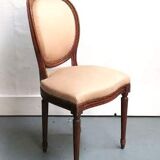 Louis XVI style medallion chairs