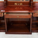 Large Antique Console Table with Mirror, 1910s