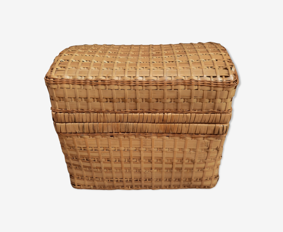 Coffret en rotin