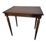 Side table solid wood varnished