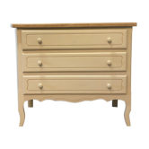 Commode bois 3 tiroirs