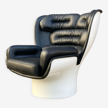 Joe Colombo Elda designer armchair Longhi edition