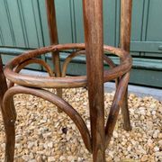 Tabouret bistrot en bois courbé