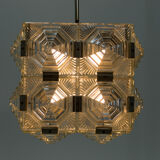 Glass Pendant by Kamenicky Senov, 1960s