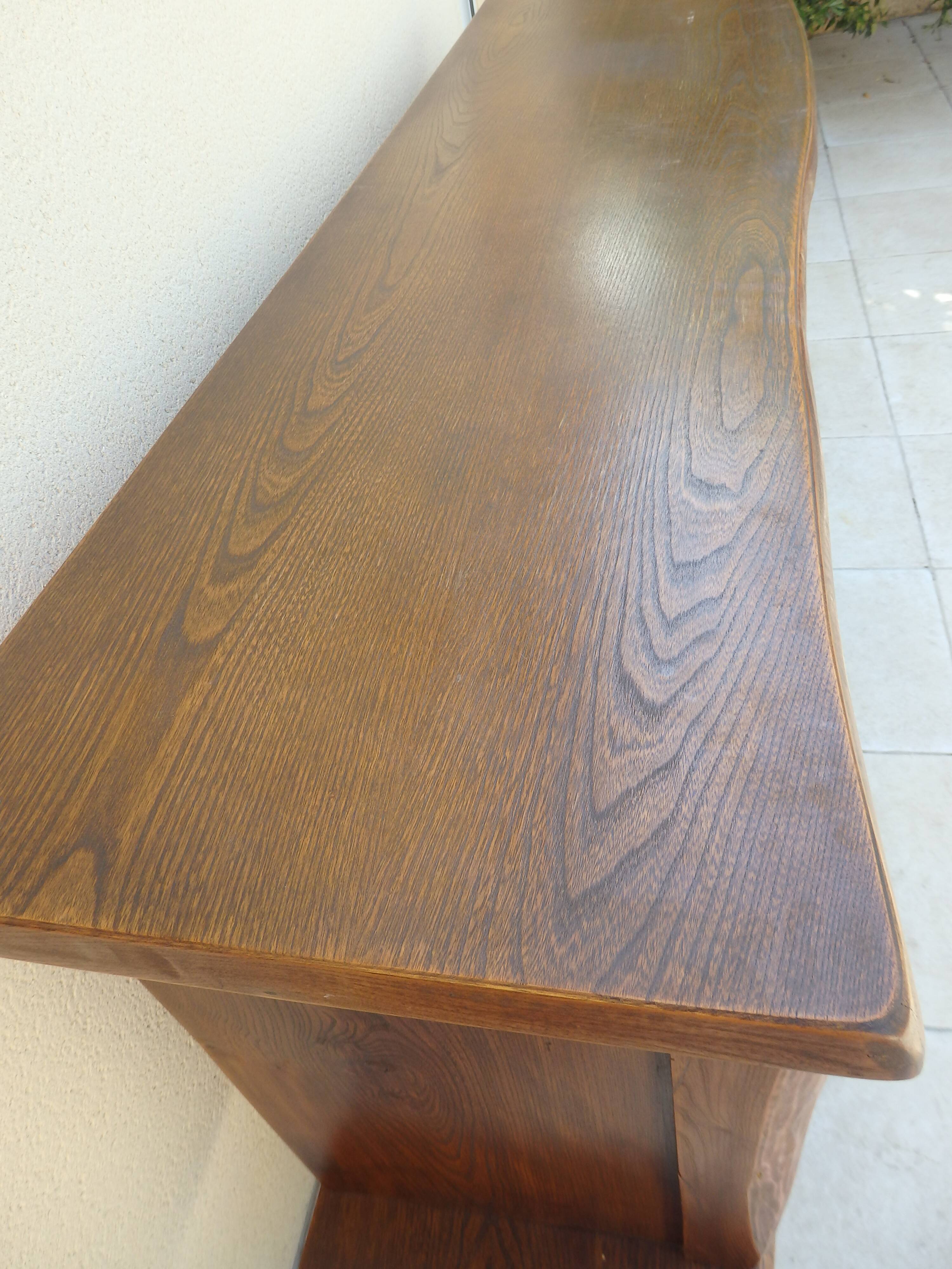 Rustic sideboard from the Aranjou brand, 70s/80s