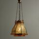 Copper Pendant Lamp, Sweden, 1950s