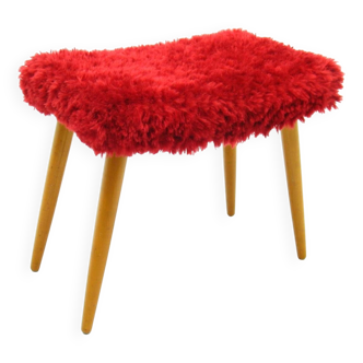 Tabouret ou ottoman vintage, 1970